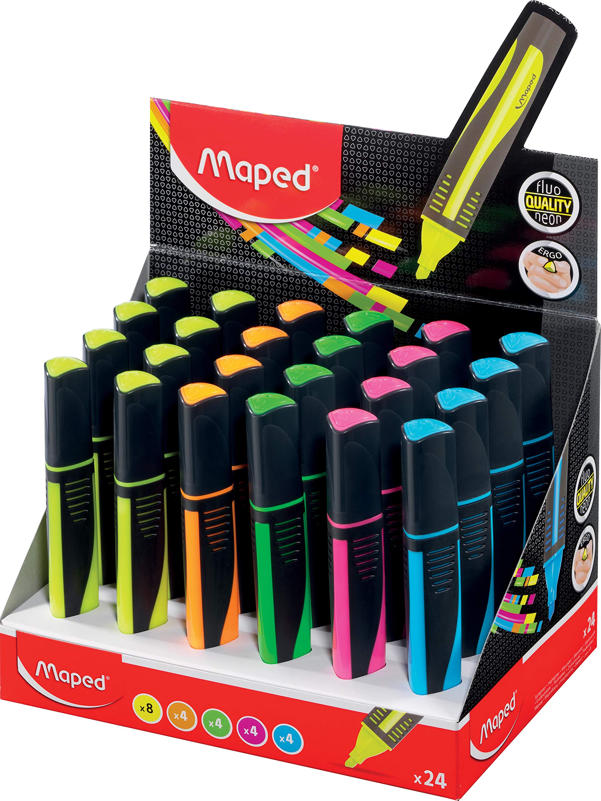 RESALTADOR MAPED FLUO PEPS GRIP