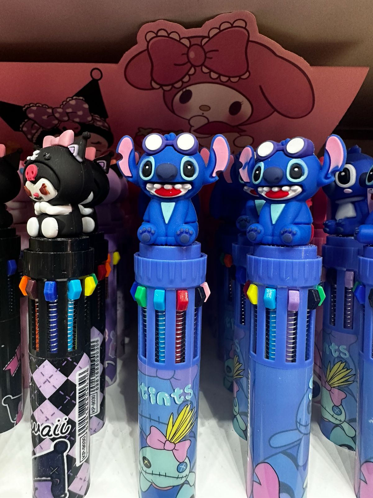 Lapicera de seis colores Stitch