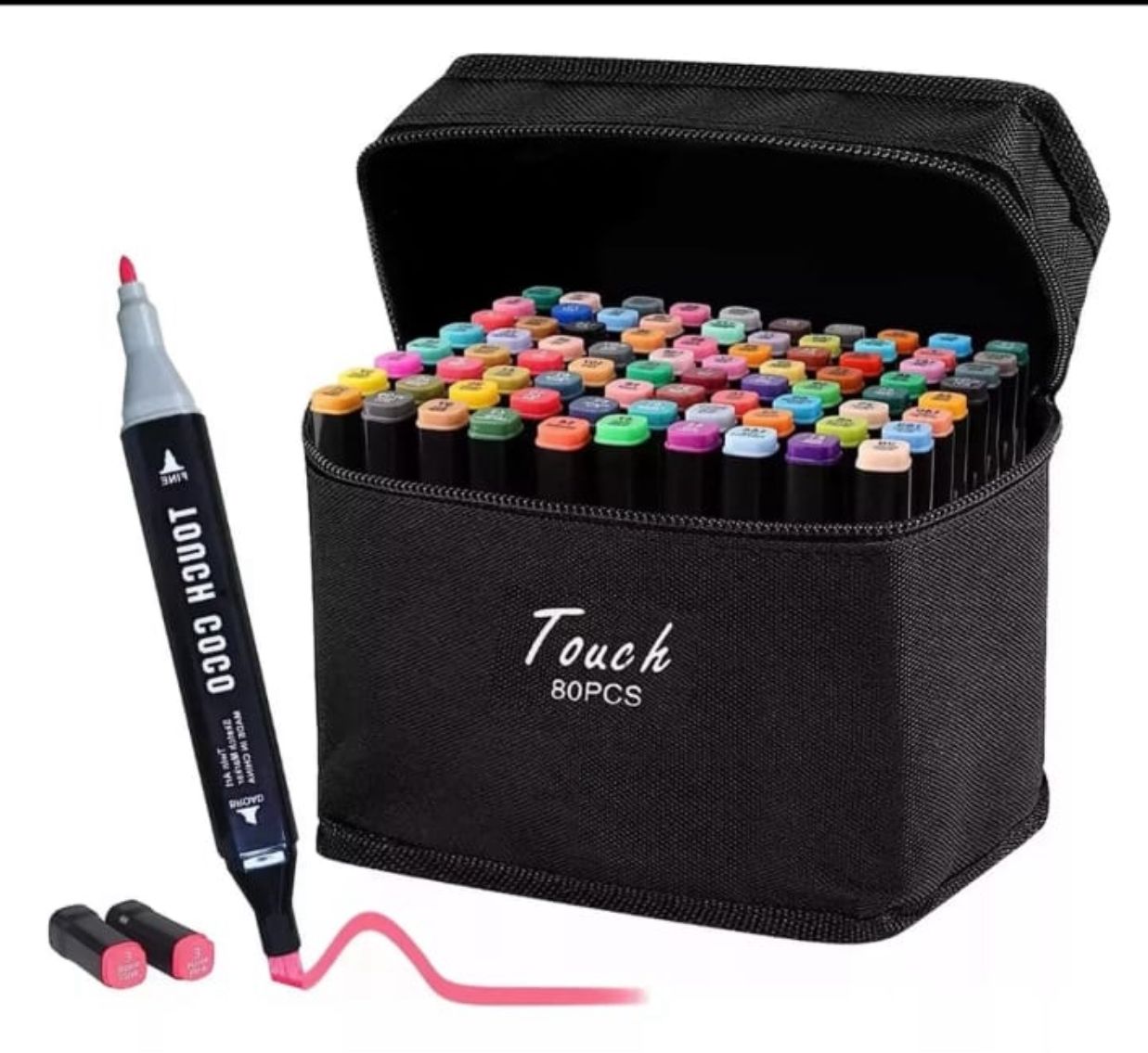 marcadores doble touch de 80 u