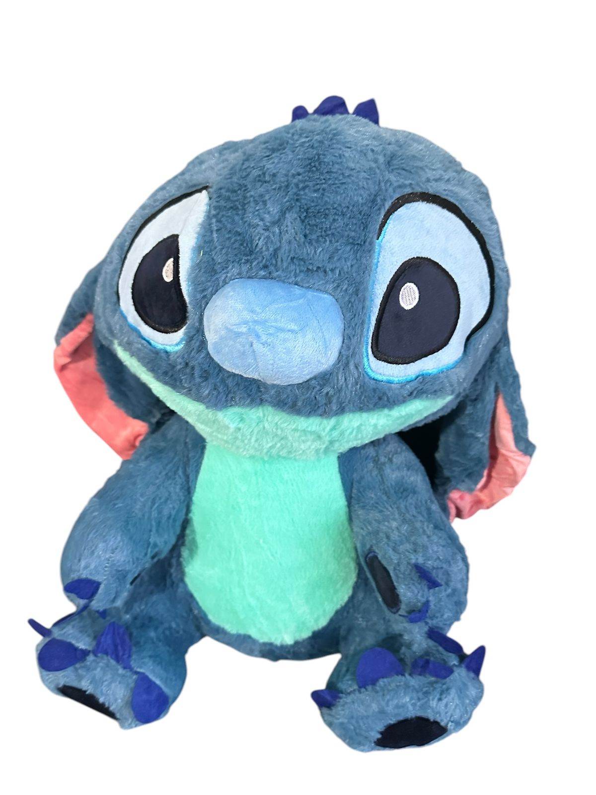 peluche con manta stitch