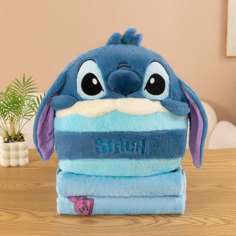 peluche stitch manta tipo almohada