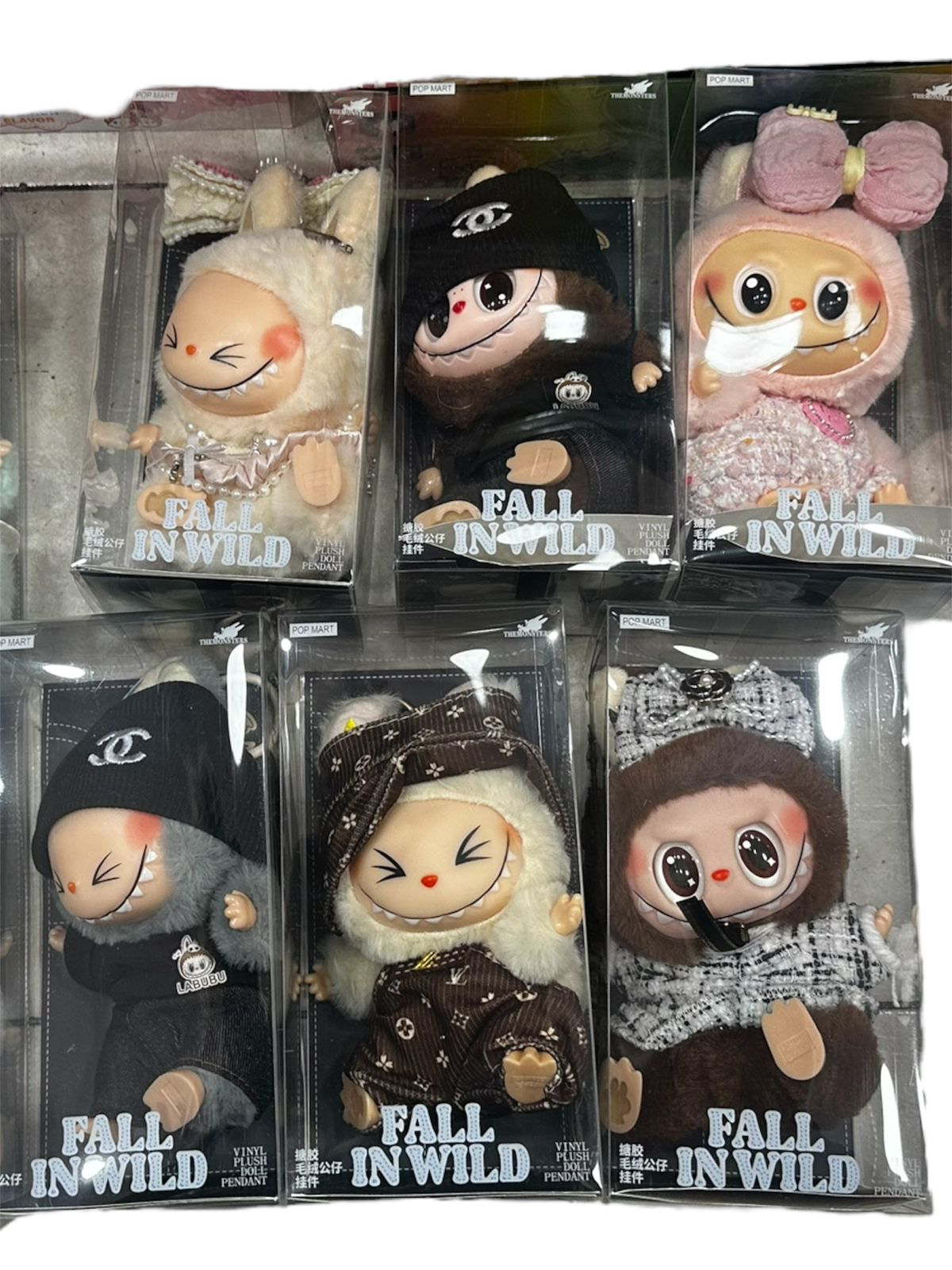 Labubu ropa premiun LV CC  Brrbery