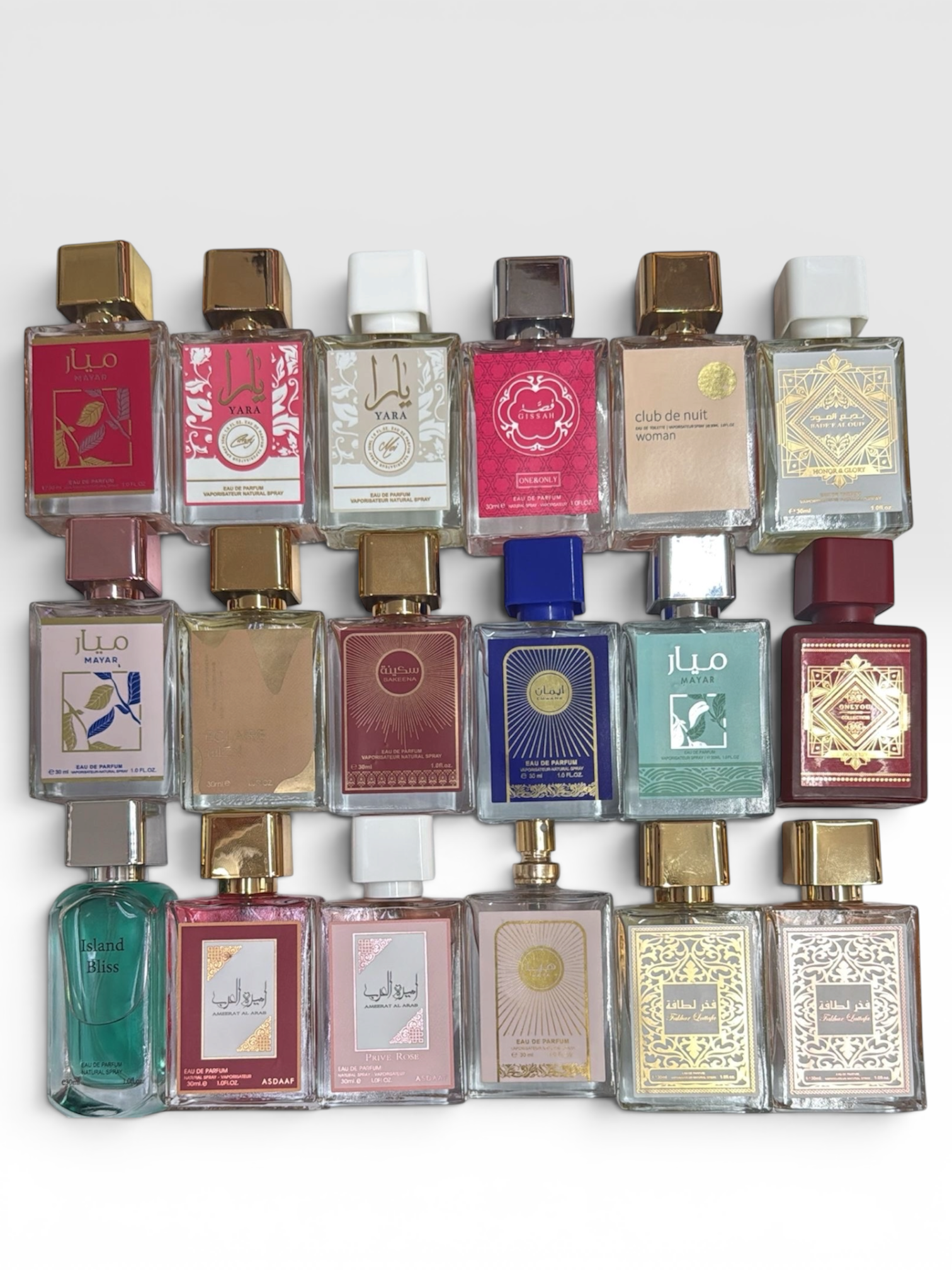 Perfume árabe  mini 30ml mujer