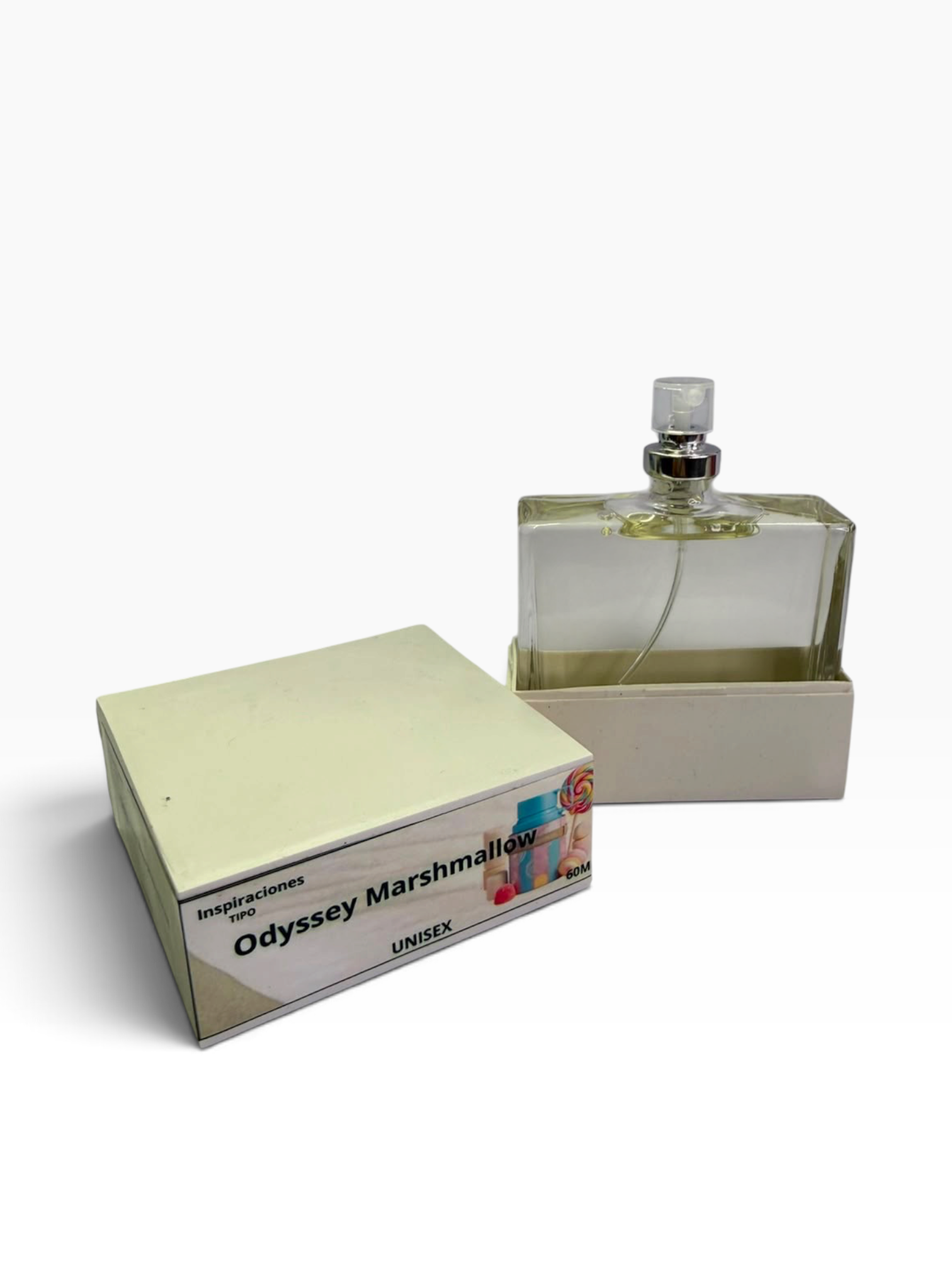 Oddysey Marshmallow 60ml duración 8-12 horas 