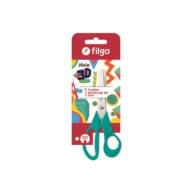 TIJERA ESCOLAR FILGO 3D