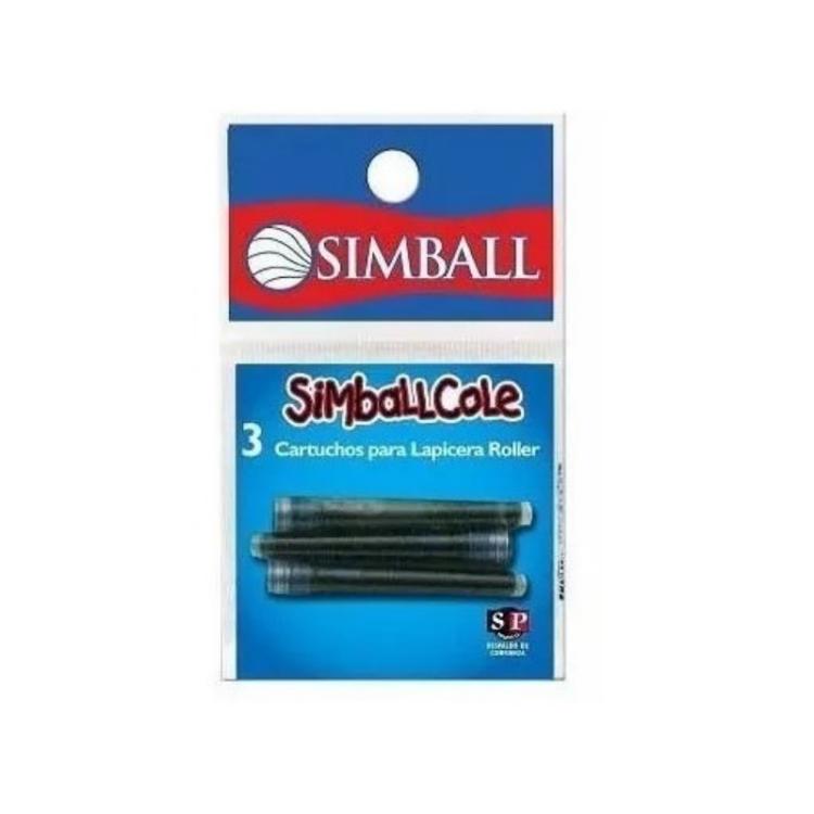 CARTUCHO SIMBALL P.ROLLER COLE X 3