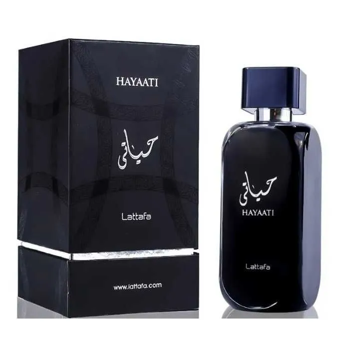 Perfume arabe 100ml hayati negro
