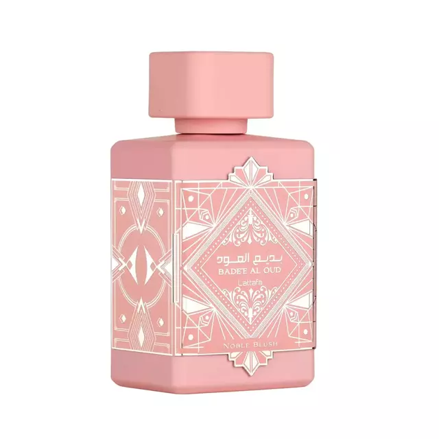 Perfume arabe 100ml badee al oud noble blush comun