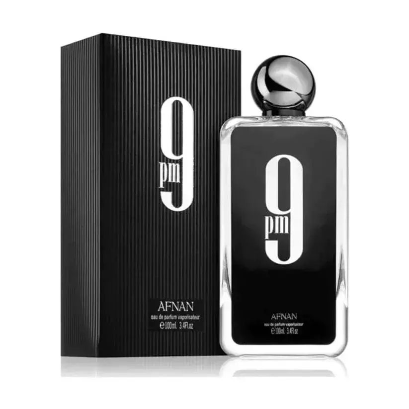 Perfume arabe 100ml 9pm negro