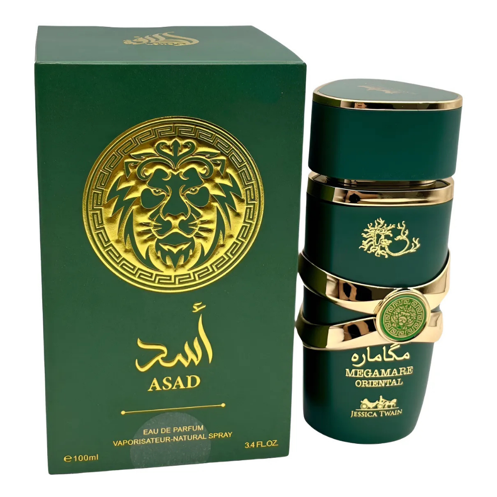 Perfume arabe 100ml asad verde