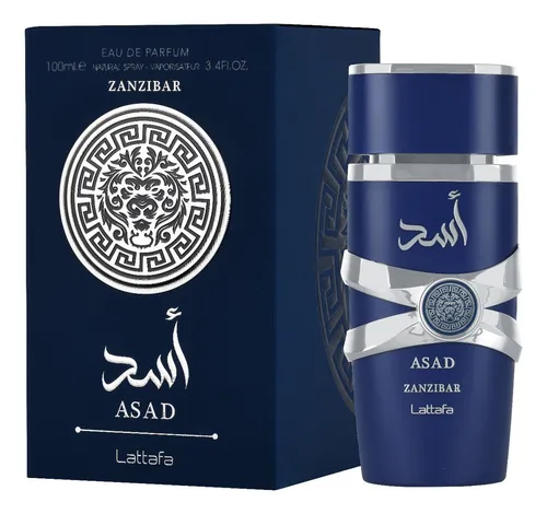 Perfume arabe 100ml asad azul