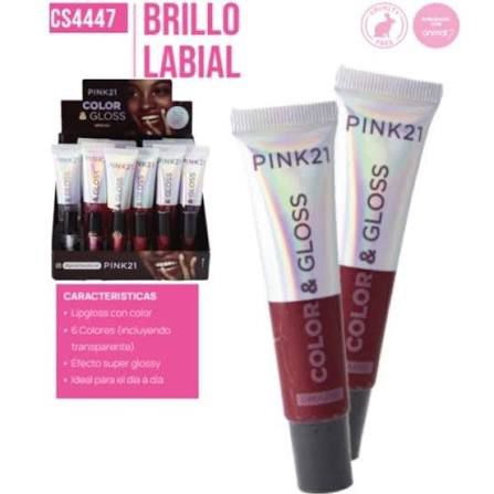 brillo labial pink 21  cs4447
