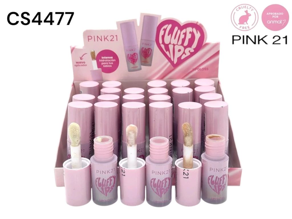 labial fluffy lips pink 21  cs4477