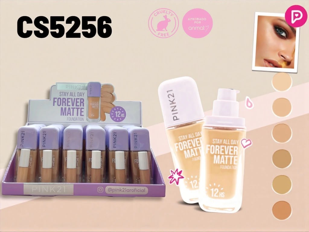 stay all day forever matte base pink 21  cs5256