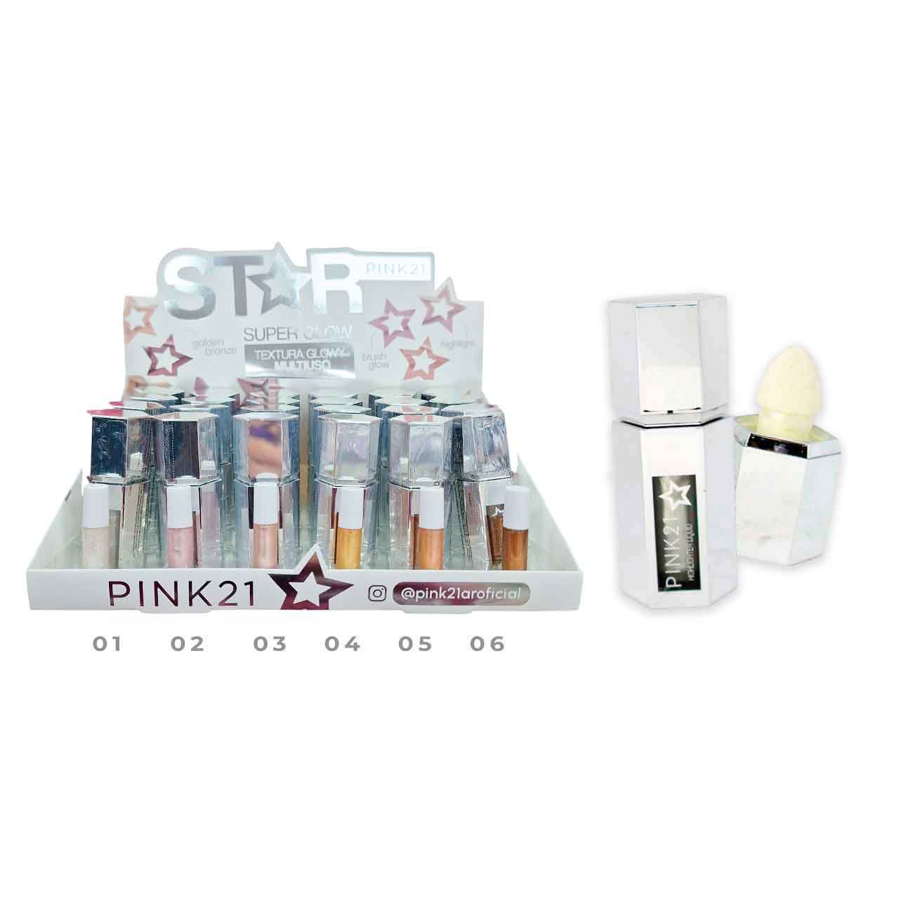 super glow start pink21 cs5984