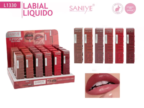 lapiz labial  mate saniye l1330