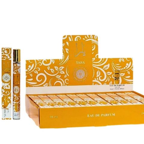 perfume arabe tubo 30ml 10 yara naranja
