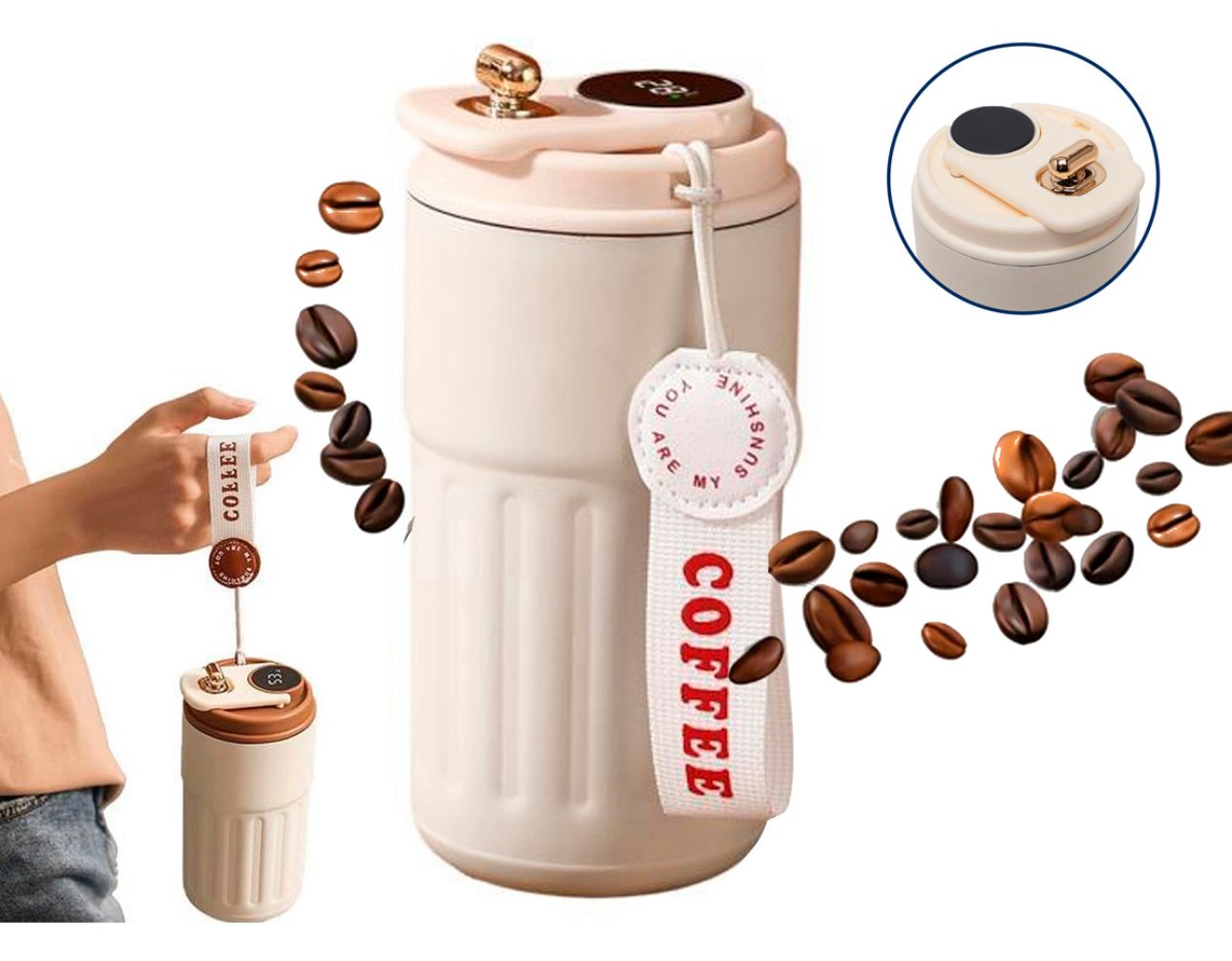 vaso termico cafetero  stanley