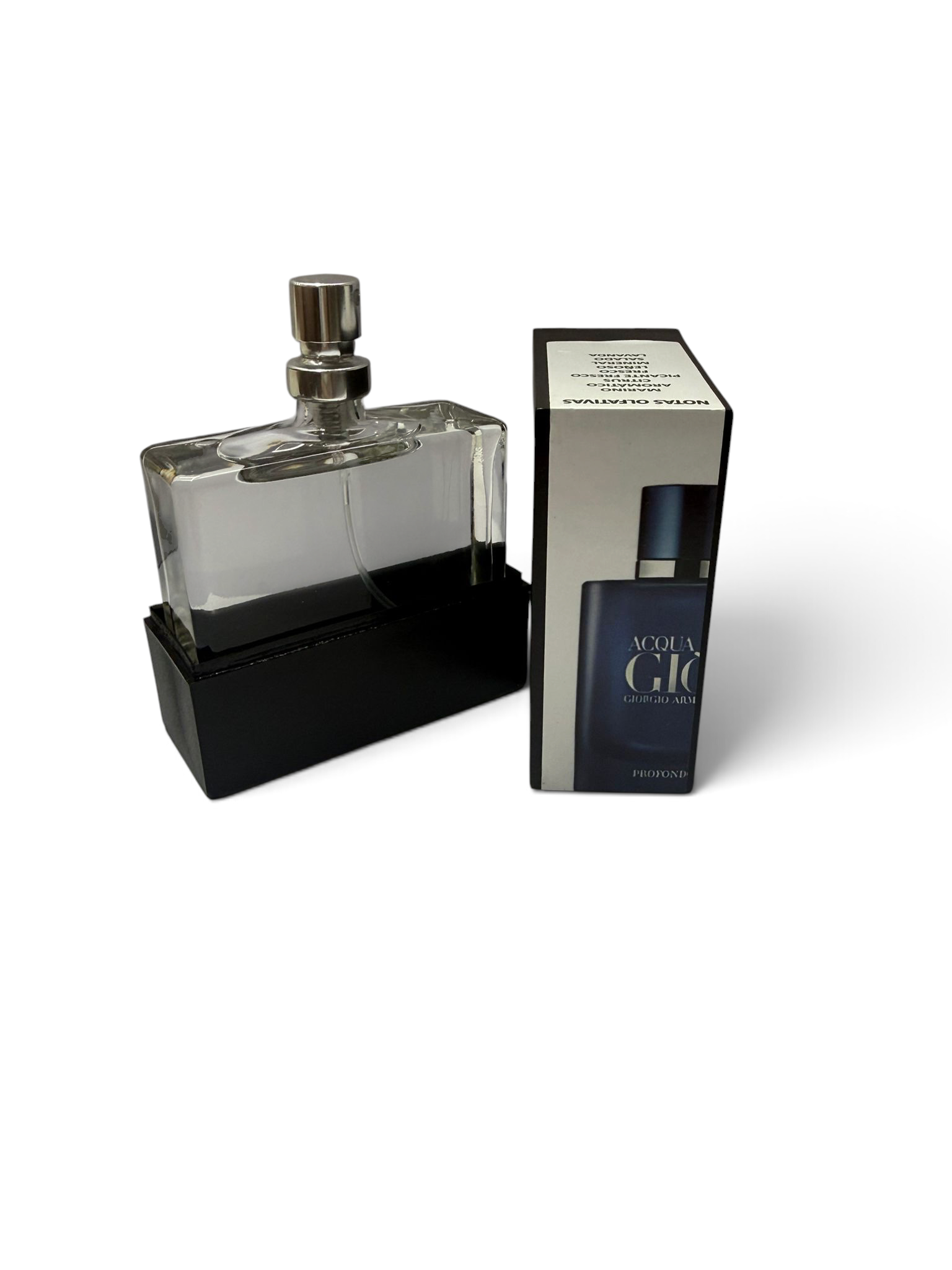 Aqua di gio profondo tester 60ml duracion 8-12hr extracto bs aceite